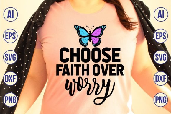 Choose Faith over Worry 2 Embroidery Design Review