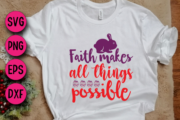 Easter, Faith Makes All Things Possible Embroidery Design Review