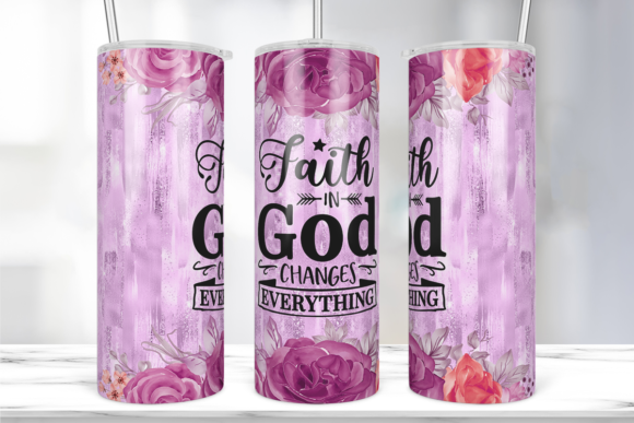 Faith God 20oz Tumbler Wrap Design Review