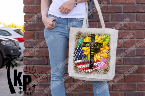 Faith Hope Love Cross Sunflower: A Designer’s Perspective
