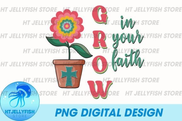 Grow in Your Faith Sublimation Design Review