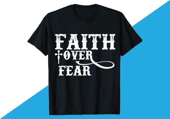 Review of Faith over Fear T-shirt for Real Embroidery Projects