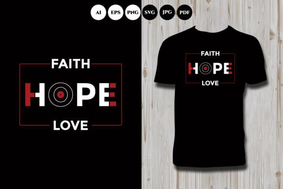 Using Faith Hope Love Typography in Real Embroidery Projects